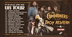 TroyRedfern Commoners UK Tour April